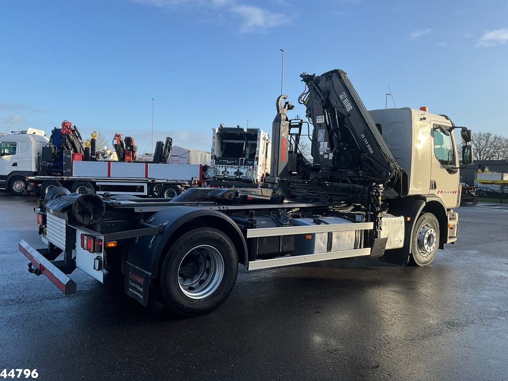 Abrollcontainer du type Volvo FE 250 Euro 6 Hiab 14 Tonmeter laadkraan Just 185.348 km!, Gebrauchtmaschine en ANDELST (Photo 4)