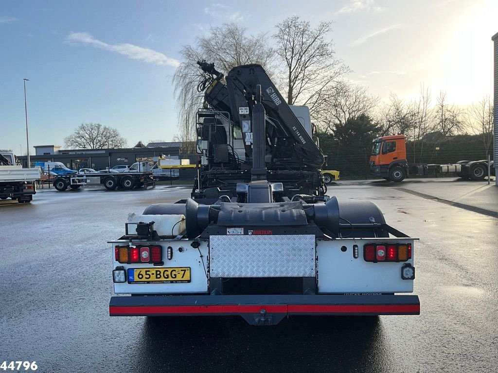 Abrollcontainer du type Volvo FE 250 Euro 6 Hiab 14 Tonmeter laadkraan Just 185.348 km!, Gebrauchtmaschine en ANDELST (Photo 3)