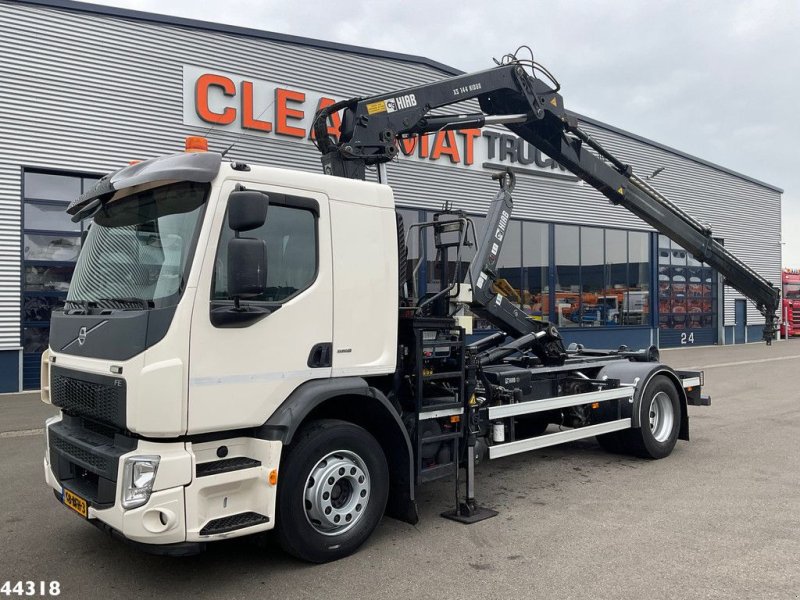 Abrollcontainer van het type Volvo FE 250 Euro 6 Hiab 14 Tonmeter laadkraan, Gebrauchtmaschine in ANDELST (Foto 1)