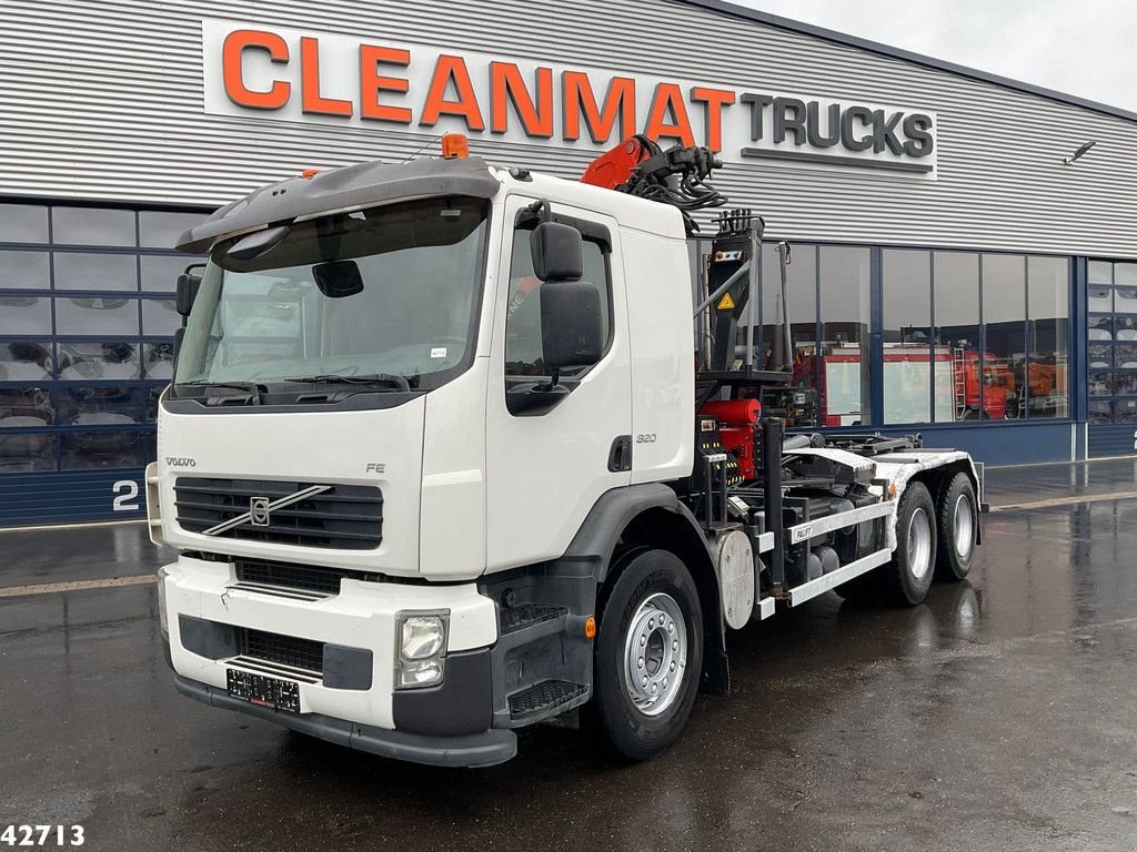 Abrollcontainer tip Volvo FE 320 6x4 Palfinger 12 Tonmeter laadkraan, Gebrauchtmaschine in ANDELST (Poză 7)