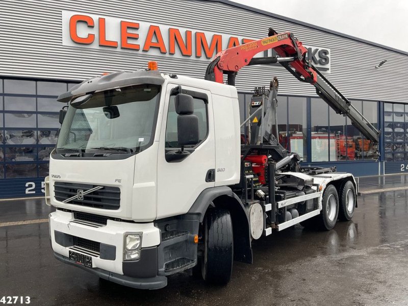 Abrollcontainer typu Volvo FE 320 6x4 Palfinger 12 Tonmeter laadkraan, Gebrauchtmaschine v ANDELST (Obrázek 1)