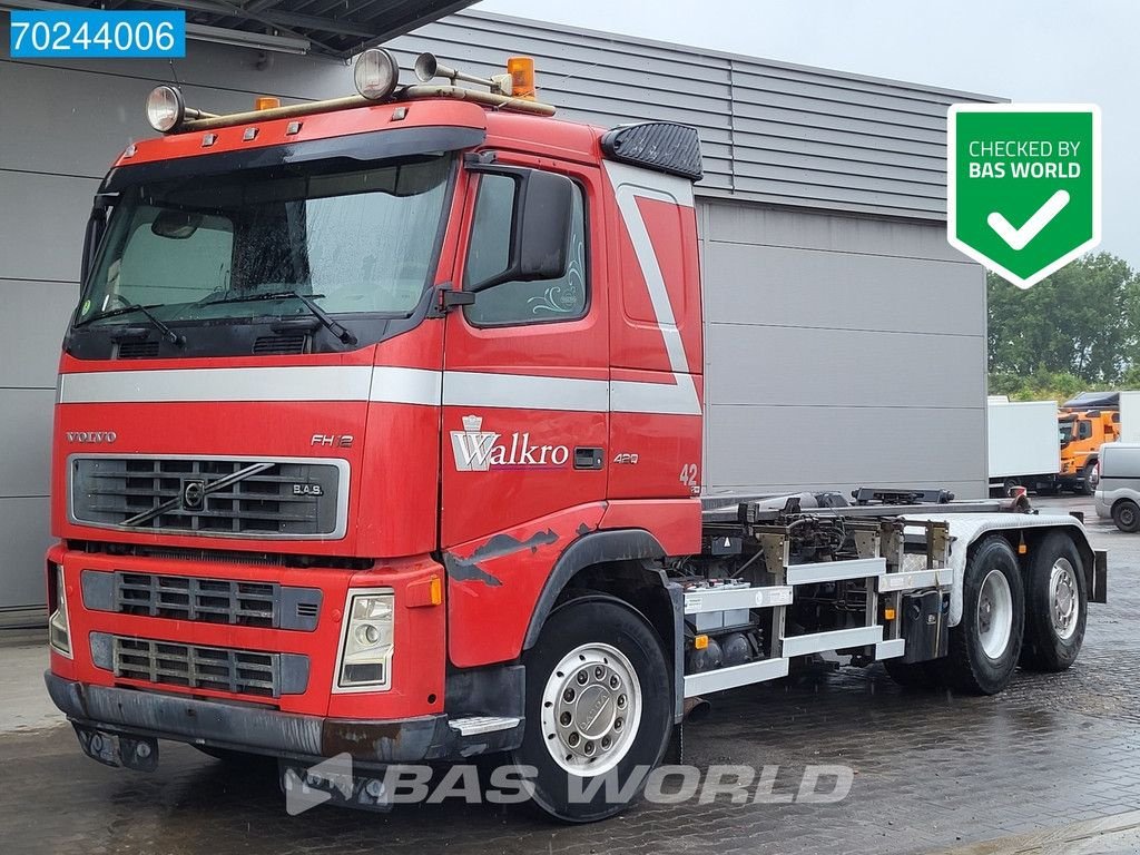 Abrollcontainer a típus Volvo FH 420 6X2 Manual VEB Big-Axle Liftachse 30T Euro 3, Gebrauchtmaschine ekkor: Veghel (Kép 1)