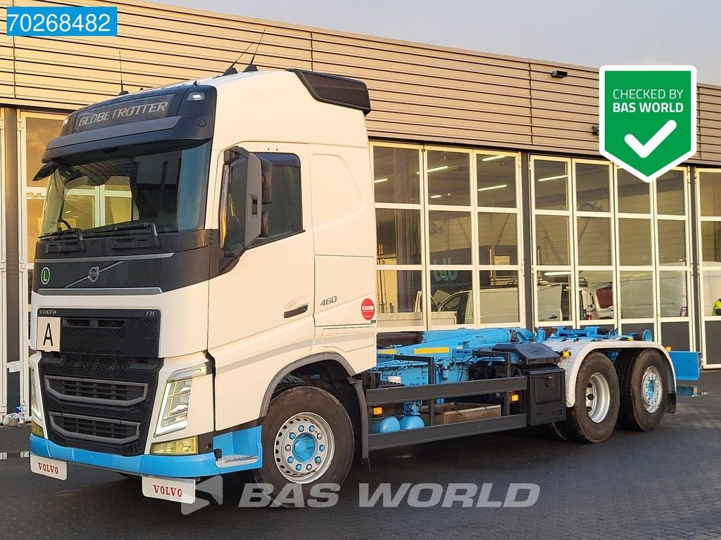 Abrollcontainer van het type Volvo FH 460 6X2 Meiller 20t Hook VEB+ I-Park Cool Lift+Lenkachse, Gebrauchtmaschine in Veghel (Foto 1)