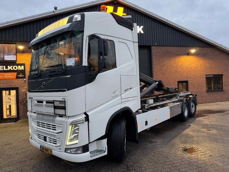 Abrollcontainer des Typs Volvo FH 460 6X2 VDL 25T Haakarm Standairco 9T Vooras Stuuras NL Truck, Gebrauchtmaschine in Saasveld