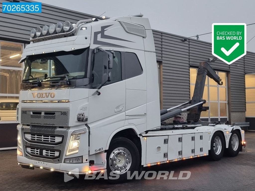 Abrollcontainer typu Volvo FH 540 6X2 20tons Hyva Lift Retarder VEB+ Alcoa's Euro 6, Gebrauchtmaschine w Veghel (Zdjęcie 1)