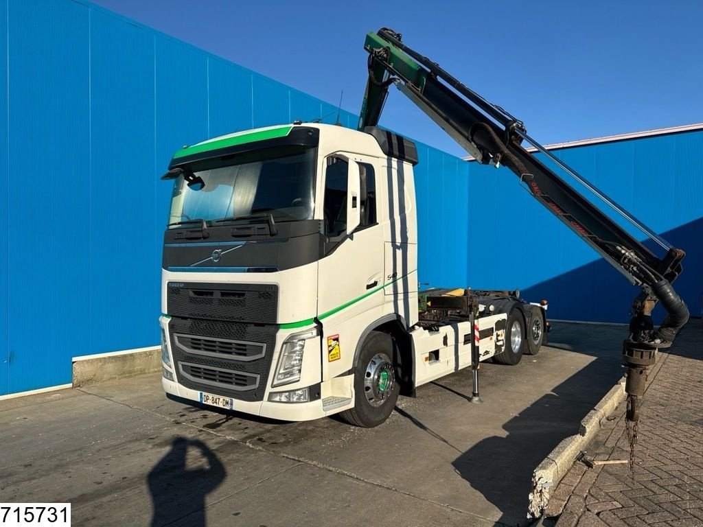 Abrollcontainer van het type Volvo FH 540 6x2, EURO 6, Fassi, Dalby, Hydraulic, Gebrauchtmaschine in Ede (Foto 3)