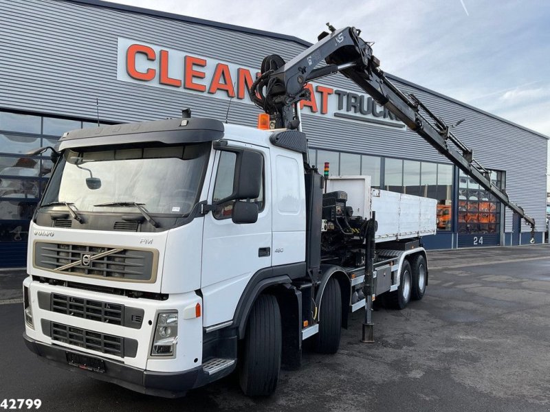 Abrollcontainer of the type Volvo FM 12 460 8X4 haakarmsysteem inclusief container met Hiab 28 Ton, Gebrauchtmaschine in ANDELST (Picture 1)