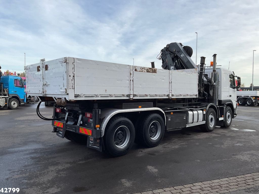 Abrollcontainer of the type Volvo FM 12 460 8X4 haakarmsysteem inclusief container met Hiab 28 Ton, Gebrauchtmaschine in ANDELST (Picture 4)