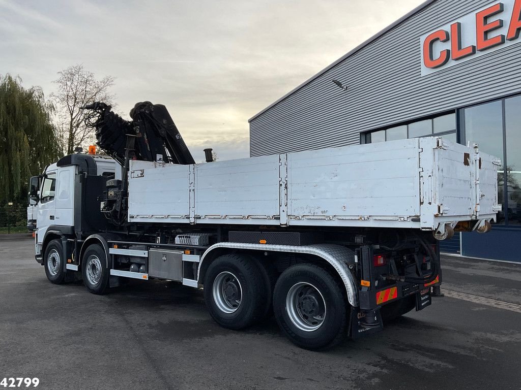 Abrollcontainer du type Volvo FM 12 460 8X4 haakarmsysteem inclusief container met Hiab 28 Ton, Gebrauchtmaschine en ANDELST (Photo 5)