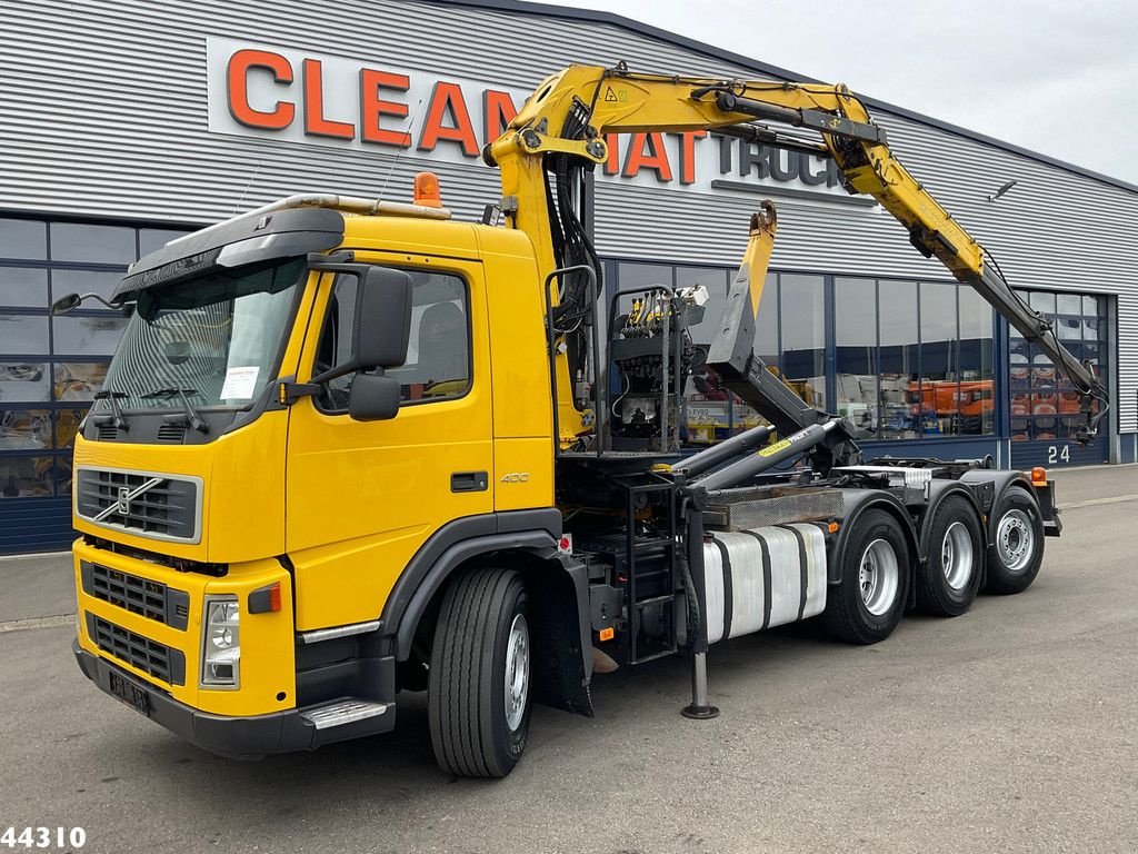 Abrollcontainer typu Volvo FM 400 8x4 Palfinger 16 Tonmeter Z-kraan, Gebrauchtmaschine v ANDELST (Obrázok 1)