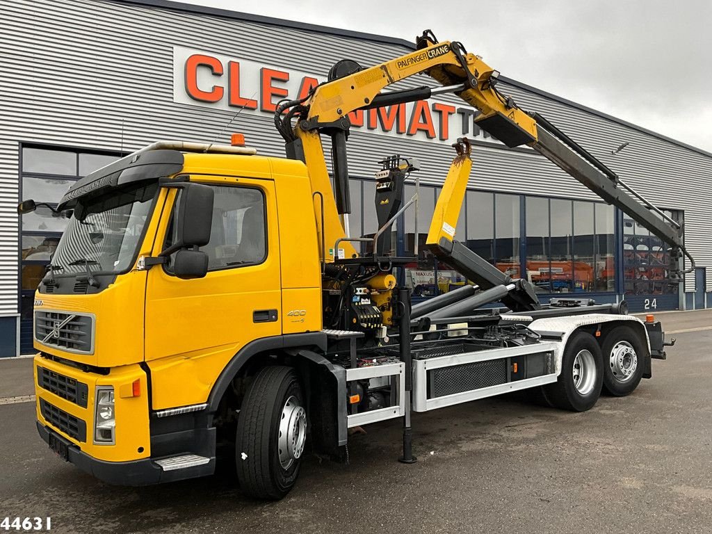 Abrollcontainer typu Volvo FM 400 Euro 5 Palfinger 15 Tonmeter laadkraan, Gebrauchtmaschine v ANDELST (Obrázok 1)