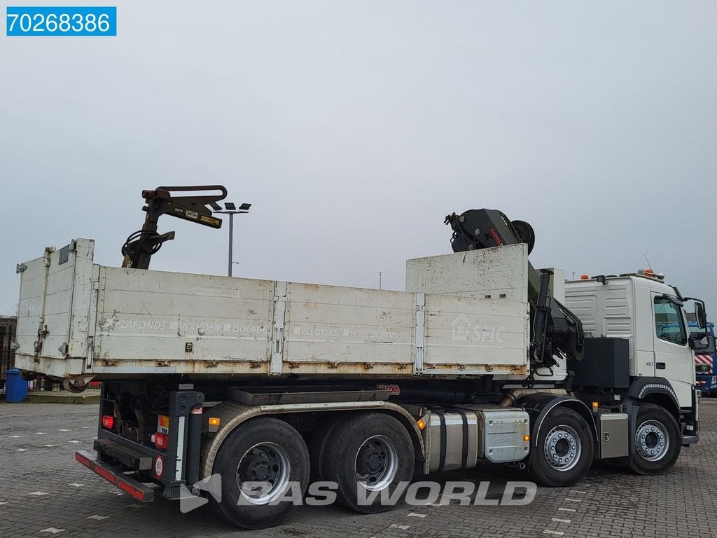 Abrollcontainer a típus Volvo FM 410 8X4 211EP-5 HIDUO Kran Crane Steel suspension VEB Euro 6, Gebrauchtmaschine ekkor: Veghel (Kép 5)