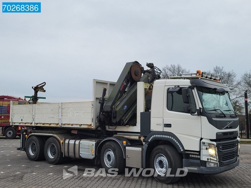 Abrollcontainer типа Volvo FM 410 8X4 211EP-5 HIDUO Remote Full Steel DayCab VEB Euro 6, Gebrauchtmaschine в Veghel (Фотография 3)