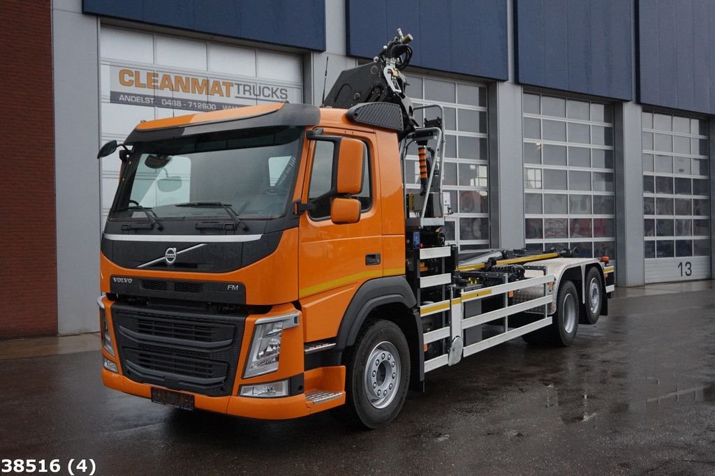 Abrollcontainer des Typs Volvo FM 410 HMF 21 ton/meter laadkraan, Gebrauchtmaschine in ANDELST (Bild 2)