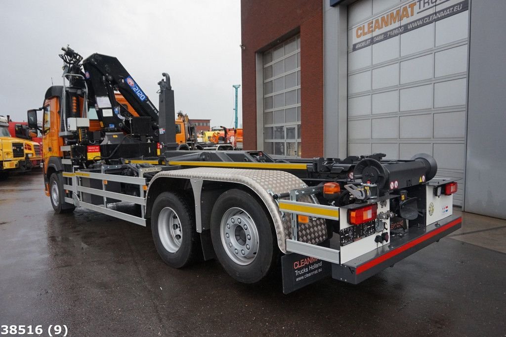 Abrollcontainer des Typs Volvo FM 410 HMF 21 ton/meter laadkraan, Gebrauchtmaschine in ANDELST (Bild 3)