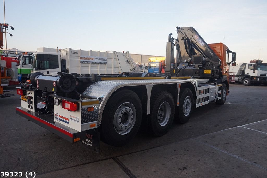 Abrollcontainer Türe ait Volvo FM 420 8x2 HMF 26 Tonmeter laadkraan, Gebrauchtmaschine içinde ANDELST (resim 5)