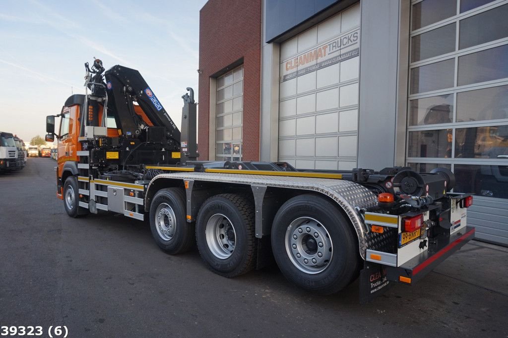 Abrollcontainer Türe ait Volvo FM 420 8x2 HMF 26 Tonmeter laadkraan, Gebrauchtmaschine içinde ANDELST (resim 4)