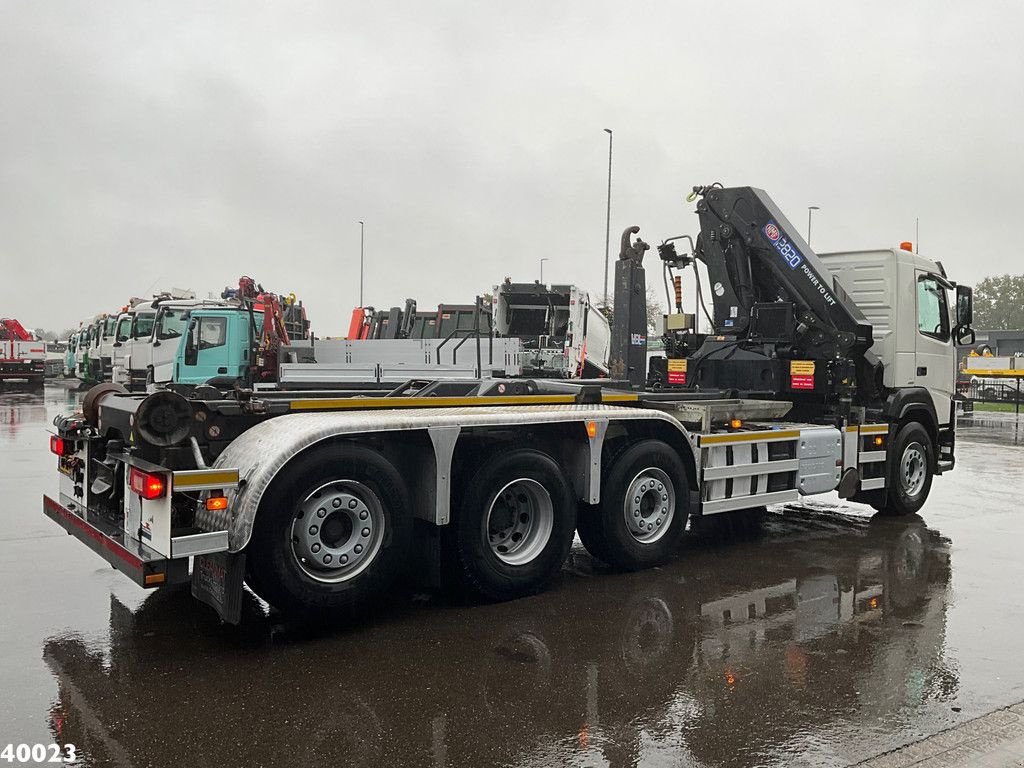 Abrollcontainer tipa Volvo FM 420 8x2 HMF 28 Tonmeter laadkraan Just 85.125 km!, Gebrauchtmaschine u ANDELST (Slika 5)