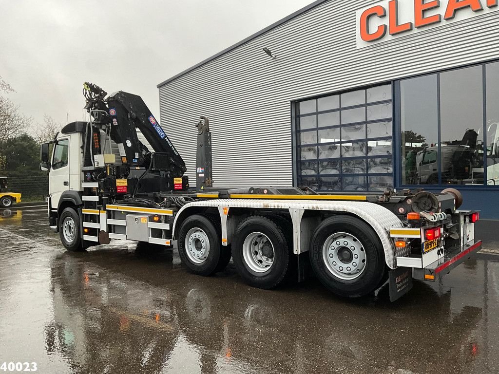 Abrollcontainer typu Volvo FM 420 8x2 HMF 28 Tonmeter laadkraan Just 85.125 km!, Gebrauchtmaschine w ANDELST (Zdjęcie 3)