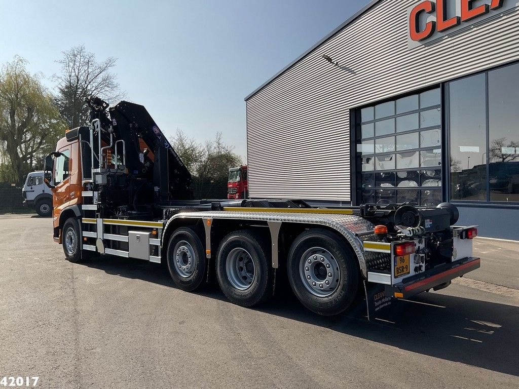 Abrollcontainer Türe ait Volvo FM 420 8x2 HMF 28 Tonmeter laadkraan, Gebrauchtmaschine içinde ANDELST (resim 2)