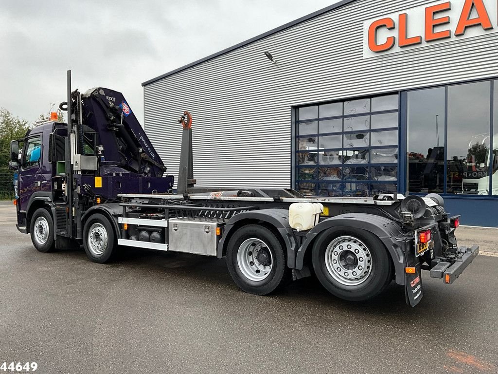 Abrollcontainer du type Volvo FM 420 Euro 5 HMF 30 Tonmeter laadkraan, Gebrauchtmaschine en ANDELST (Photo 2)