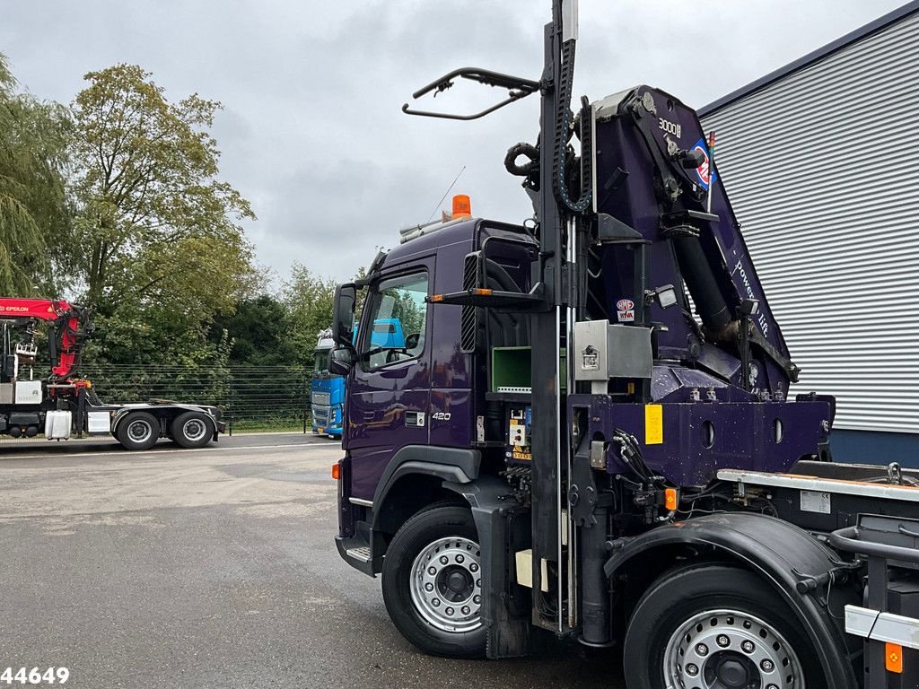 Abrollcontainer of the type Volvo FM 420 Euro 5 HMF 30 Tonmeter laadkraan, Gebrauchtmaschine in ANDELST (Picture 8)