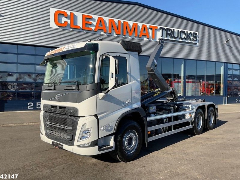 Abrollcontainer typu Volvo FM 430 6x4 VDL 21 ton's haakarmsysteem + Hefbare achteras, Gebrauchtmaschine v ANDELST (Obrázok 1)