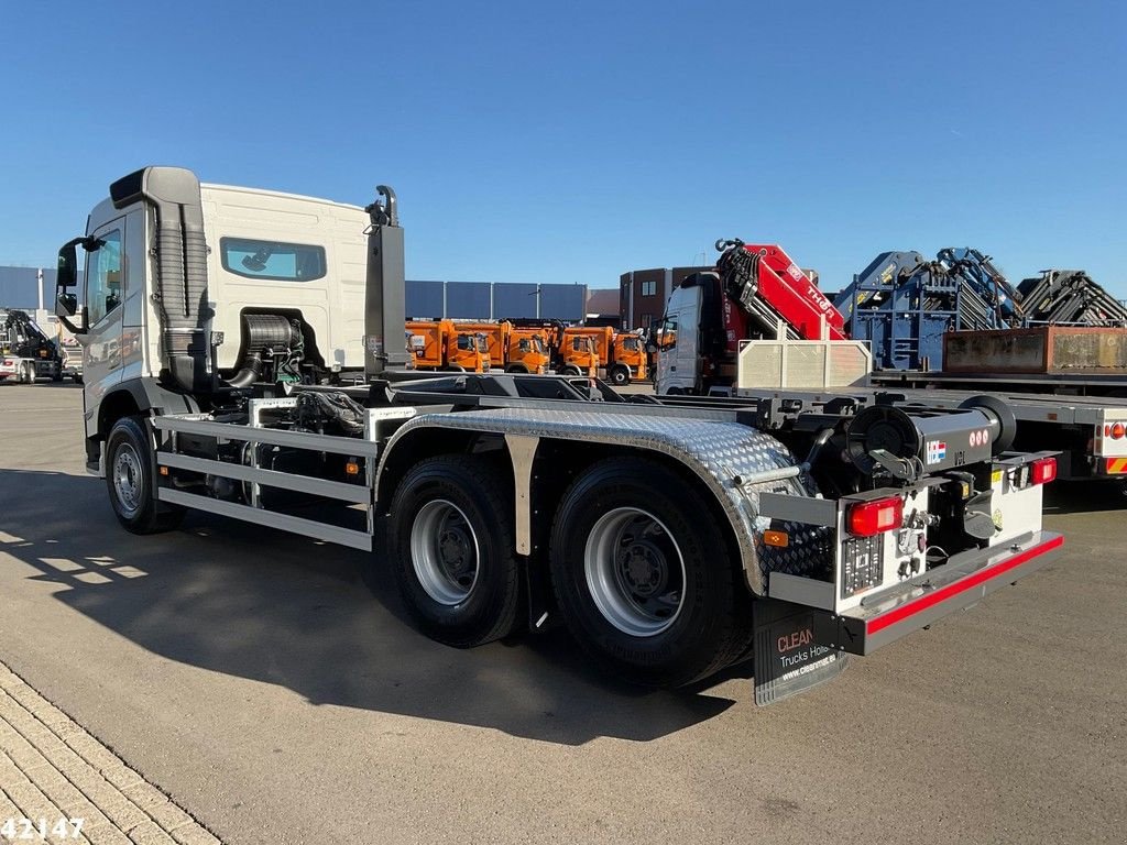 Abrollcontainer Türe ait Volvo FM 430 6x4 VDL 21 ton's haakarmsysteem + Hefbare achteras, Gebrauchtmaschine içinde ANDELST (resim 4)