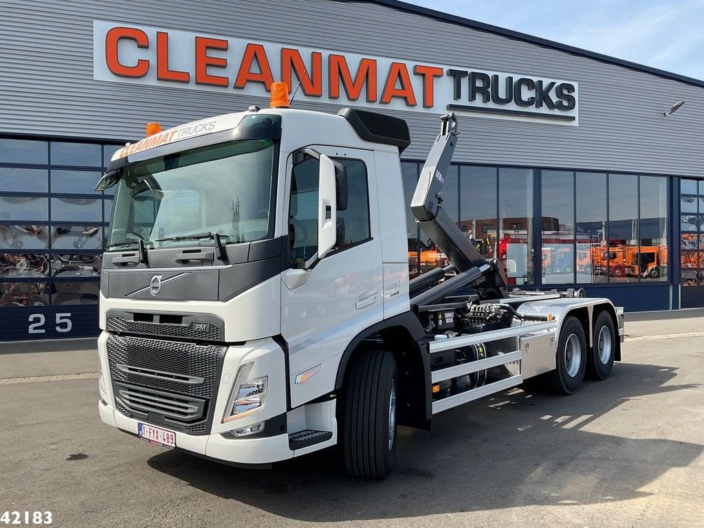 Abrollcontainer du type Volvo FM 430 6x4 VDL 21 ton's haakarmsysteem + Hefbare achteras, Gebrauchtmaschine en ANDELST (Photo 1)