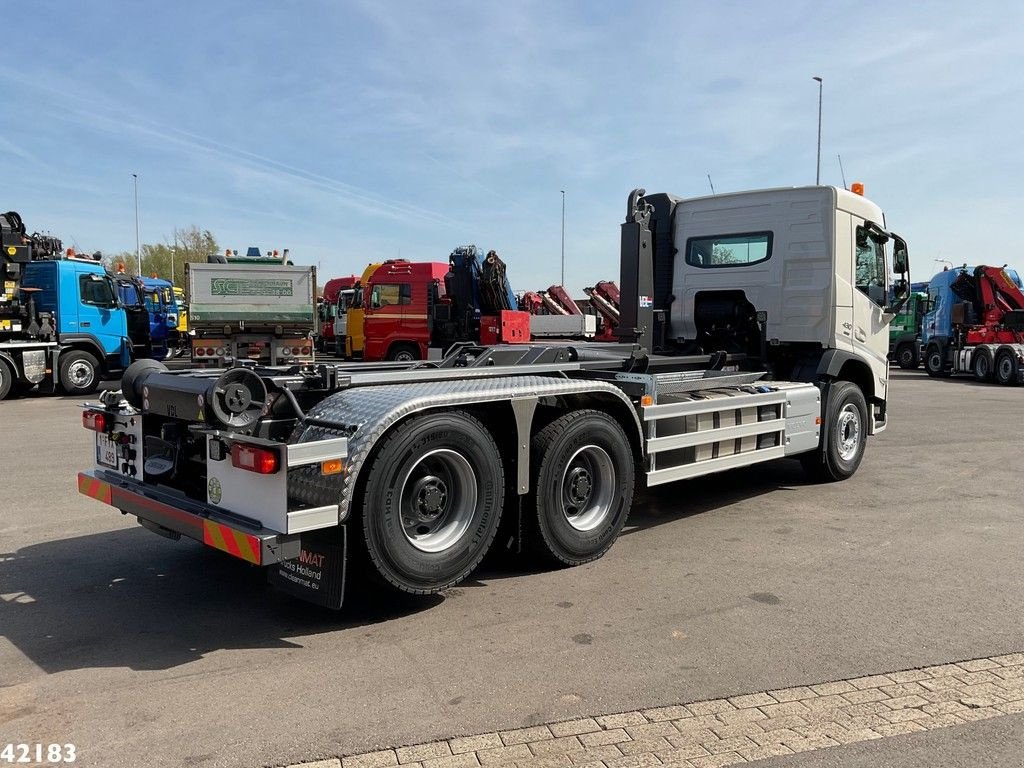 Abrollcontainer Türe ait Volvo FM 430 6x4 VDL 21 ton's haakarmsysteem + Hefbare achteras, Gebrauchtmaschine içinde ANDELST (resim 5)