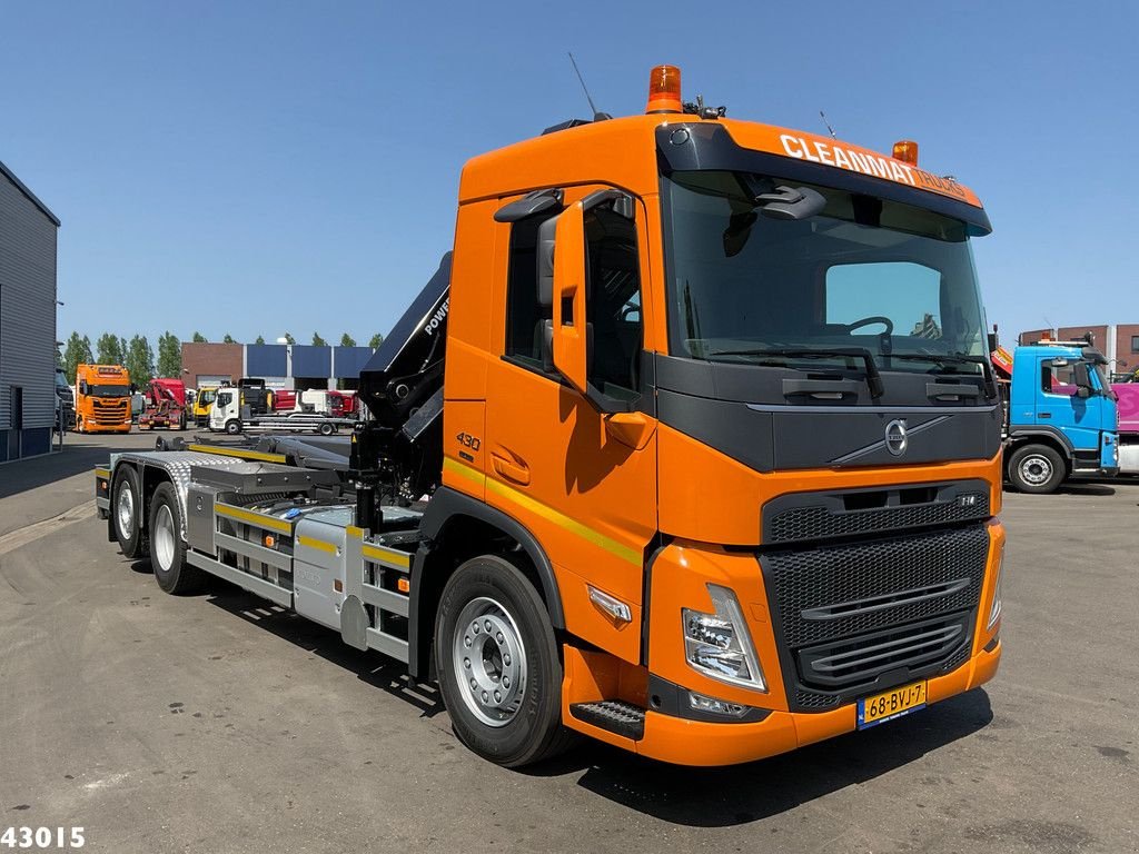 Abrollcontainer a típus Volvo FM 430 HMF 23 Tonmeter laadkraan, Gebrauchtmaschine ekkor: ANDELST (Kép 5)