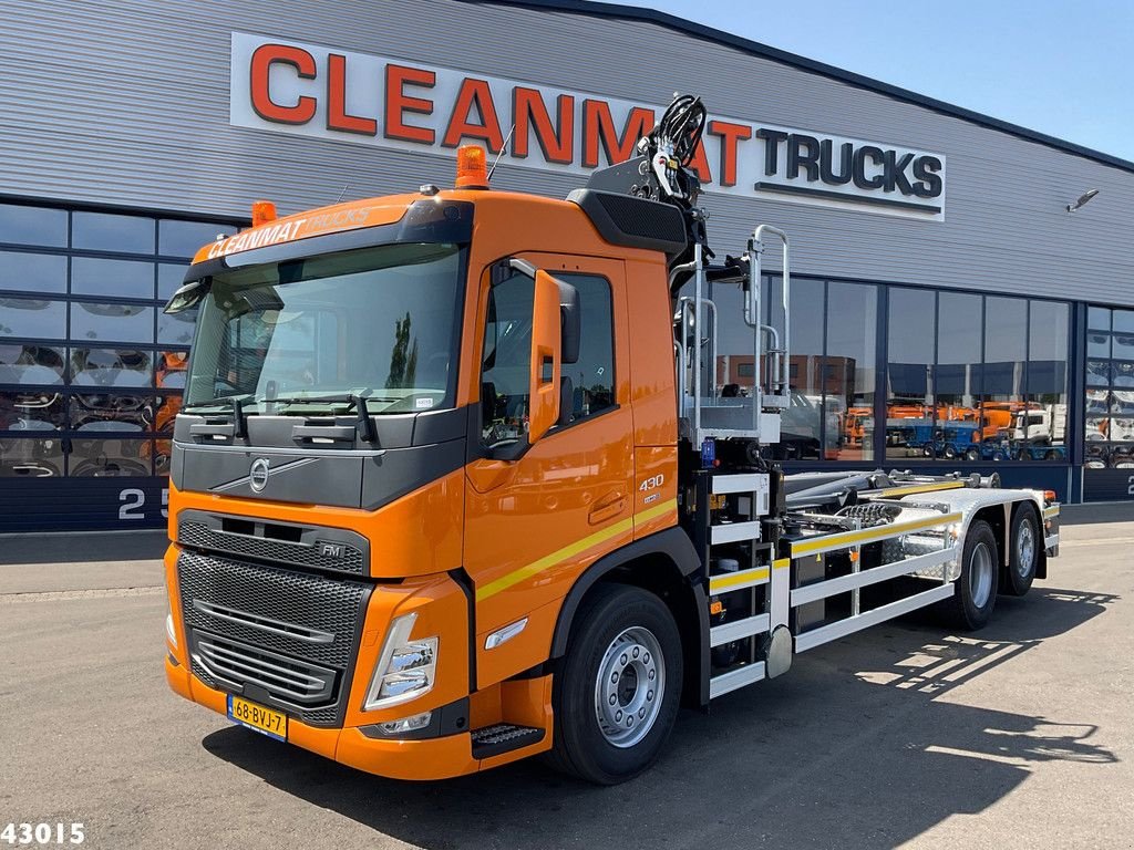 Abrollcontainer a típus Volvo FM 430 HMF 23 Tonmeter laadkraan, Gebrauchtmaschine ekkor: ANDELST (Kép 7)