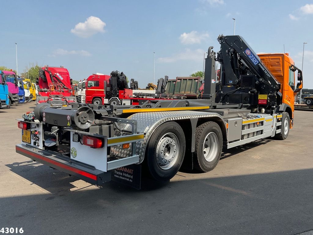 Abrollcontainer Türe ait Volvo FM 430 HMF 23 Tonmeter laadkraan, Gebrauchtmaschine içinde ANDELST (resim 4)