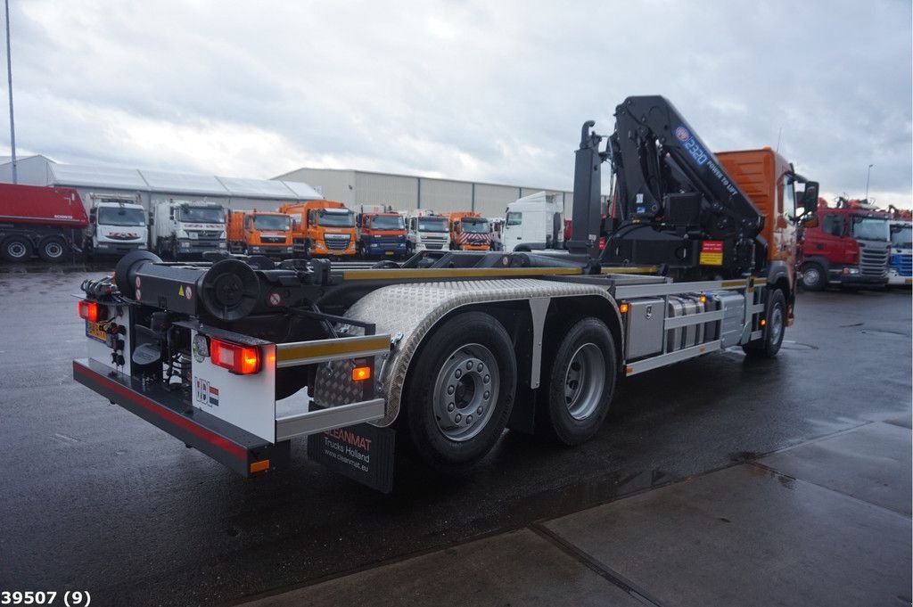 Abrollcontainer a típus Volvo FM 440 HMF 23 ton/meter laadkraan, Gebrauchtmaschine ekkor: ANDELST (Kép 3)