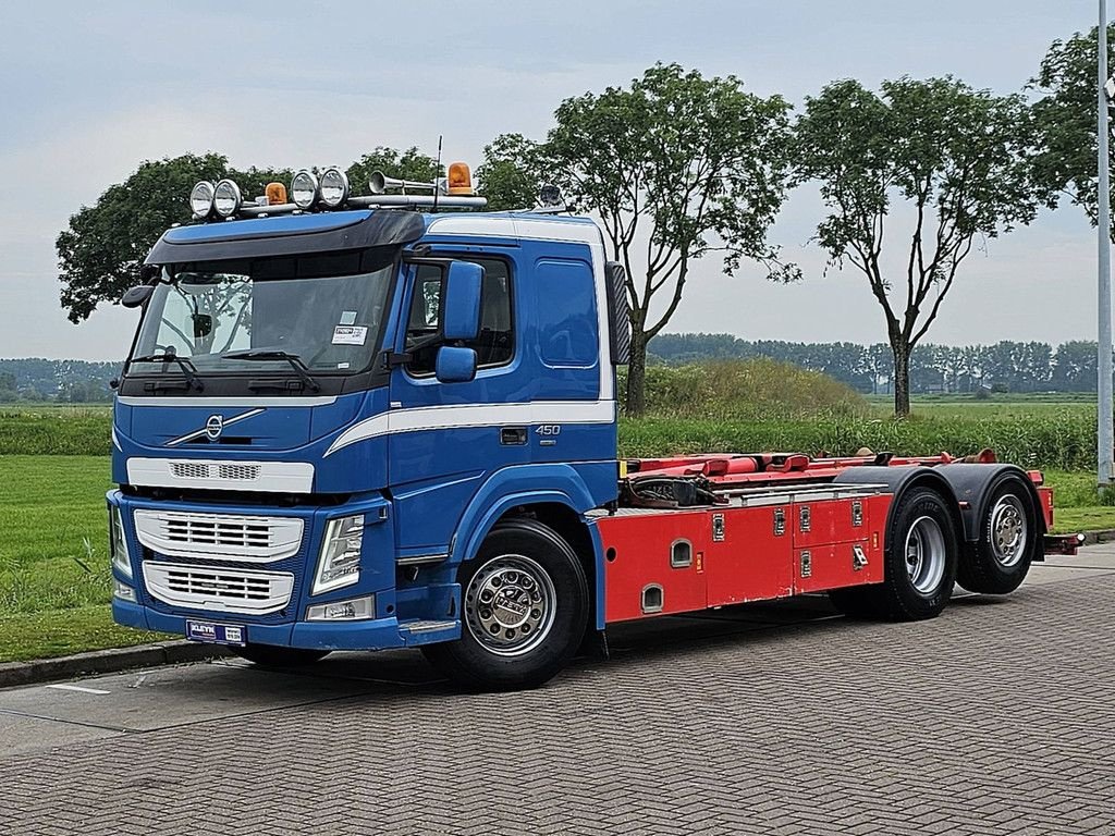 Abrollcontainer a típus Volvo FM 450 6x2*4 hiab xr18sl56, Gebrauchtmaschine ekkor: Vuren (Kép 2)