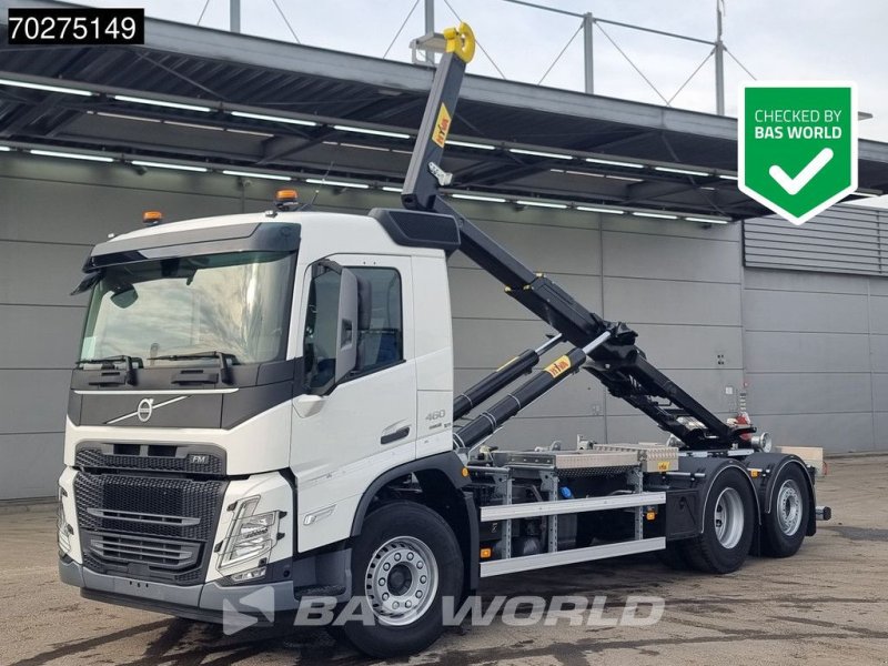 Abrollcontainer typu Volvo FM 460 6X2 NEW! HYVA 20-60-S VEB Lift+Lenkachse Euro 6, Neumaschine v Veghel (Obrázek 1)