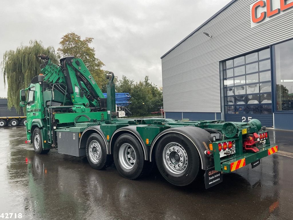 Abrollcontainer Türe ait Volvo FM 460 8x2 Tridem Euro 6 Hiab 21 Tonmeter laadkraan, Gebrauchtmaschine içinde ANDELST (resim 5)