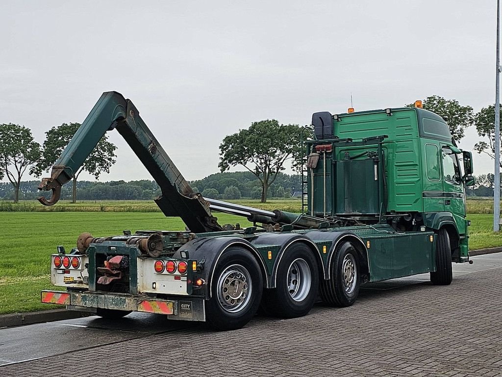 Abrollcontainer tip Volvo FM 460 8x2 tridem hiab hook, Gebrauchtmaschine in Vuren (Poză 3)