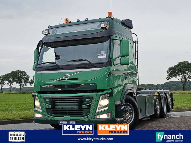 Abrollcontainer of the type Volvo FM 460 8x2 tridem hiab hook, Gebrauchtmaschine in Vuren (Picture 1)