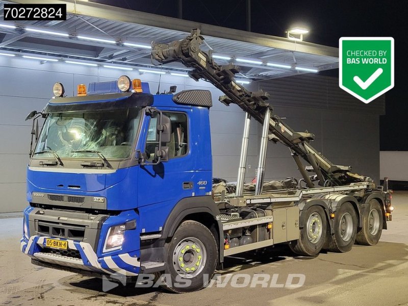 Abrollcontainer от тип Volvo FM 460 8X4 NL-Truck 28 Tonnes TRANS-COM VEB+ Lift-Lenkachse Euro, Gebrauchtmaschine в Veghel (Снимка 1)