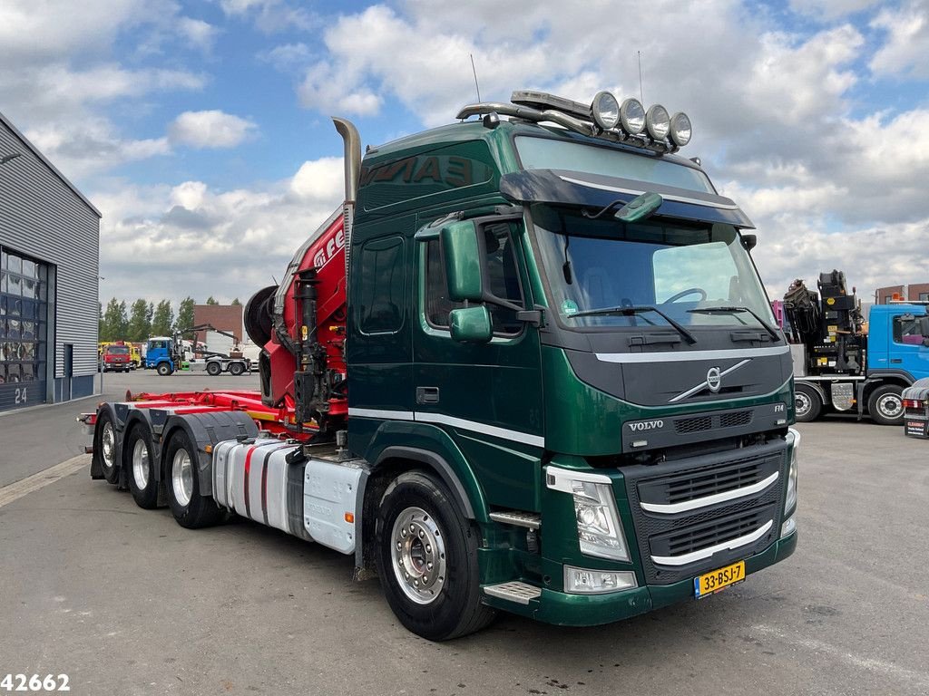 Abrollcontainer typu Volvo FM 460 8x4 TRIDEM Euro 6 32 Tonmeter laadkraan, Gebrauchtmaschine w ANDELST (Zdjęcie 5)