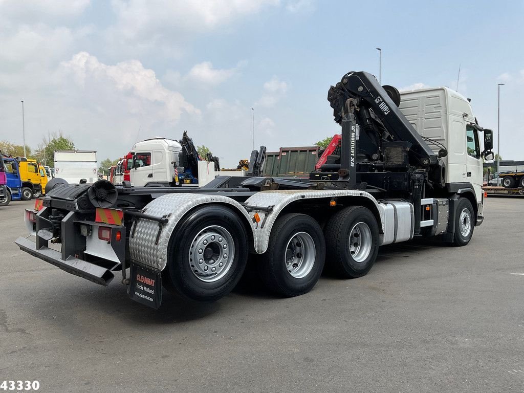 Abrollcontainer typu Volvo FM 480 8x4 Hiab 28 Tonmeter laadkraan, Gebrauchtmaschine w ANDELST (Zdjęcie 4)