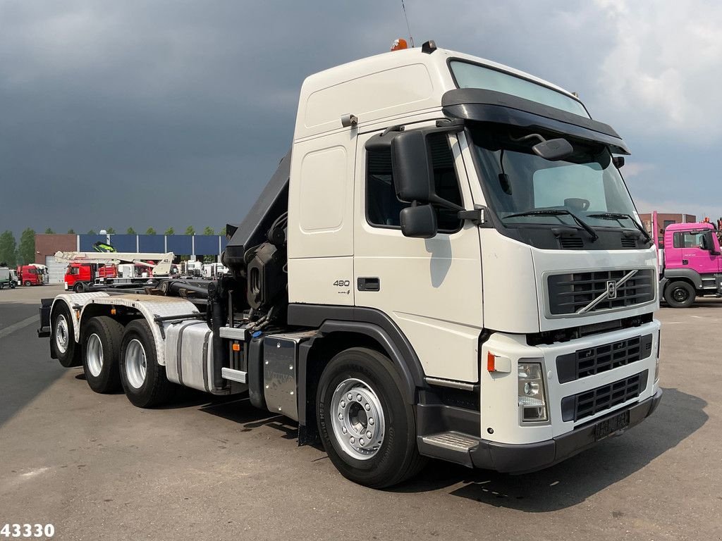 Abrollcontainer typu Volvo FM 480 8x4 Hiab 28 Tonmeter laadkraan, Gebrauchtmaschine v ANDELST (Obrázek 5)