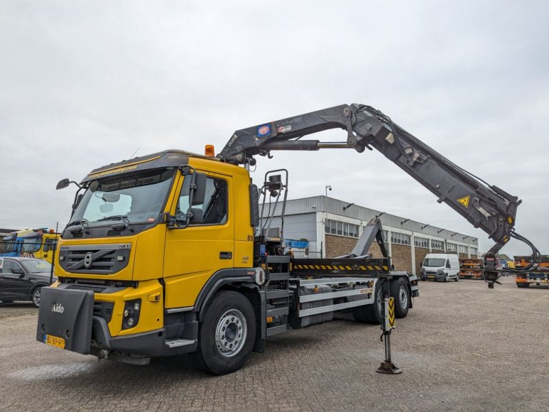 Abrollcontainer del tipo Volvo FM410 6x2/4 Daycab Euro5 EEV - HMF 2020 K3 + Hyvalift Haakarm 20, Gebrauchtmaschine In Oud Gastel