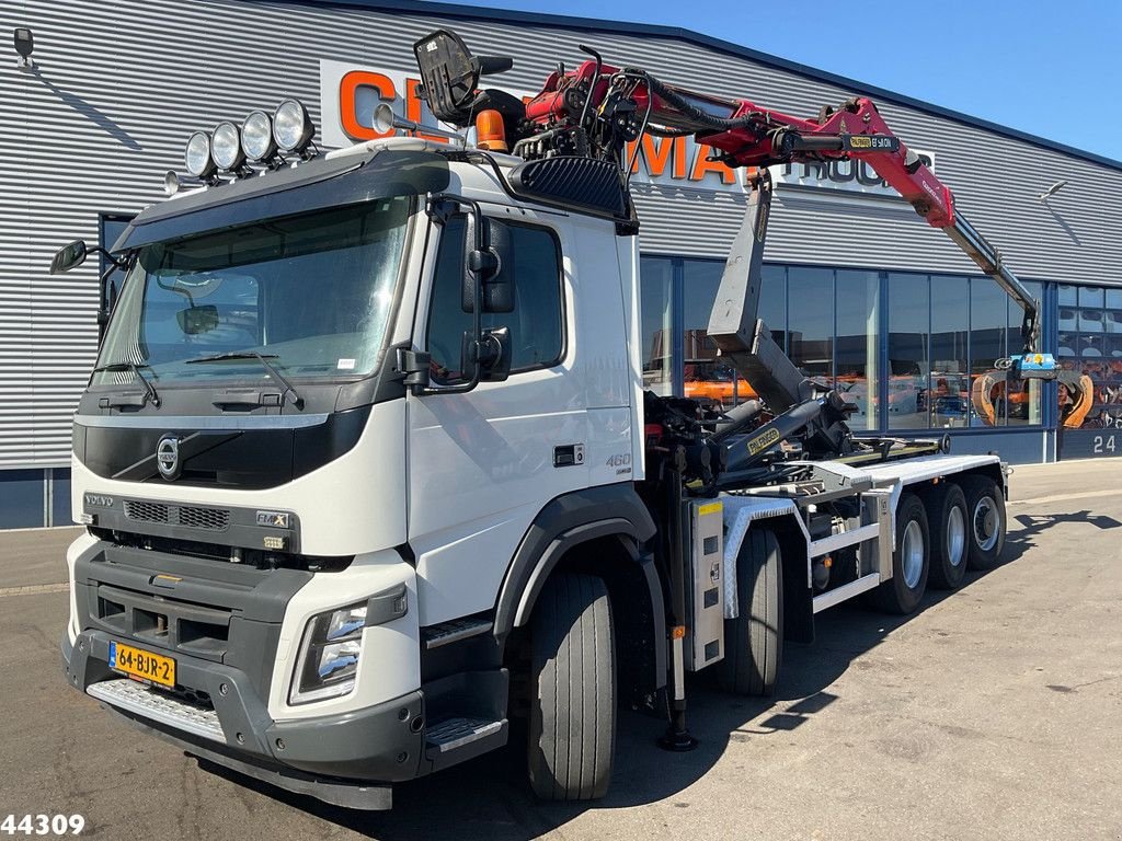 Abrollcontainer tip Volvo FMX 460 10x4 Palfinger 20 Tonmeter Z-kraan, Gebrauchtmaschine in ANDELST (Poză 1)