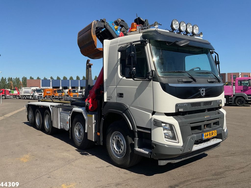 Abrollcontainer typu Volvo FMX 460 10x4 Palfinger 20 Tonmeter Z-kraan, Gebrauchtmaschine v ANDELST (Obrázok 5)