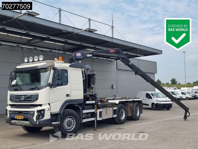 Abrollcontainer tip Volvo FMX 460 6X4 X-Track 6x6 HMF1643 kran Crane Big-Axle Lenkachse Eu, Gebrauchtmaschine in Veghel (Poză 1)