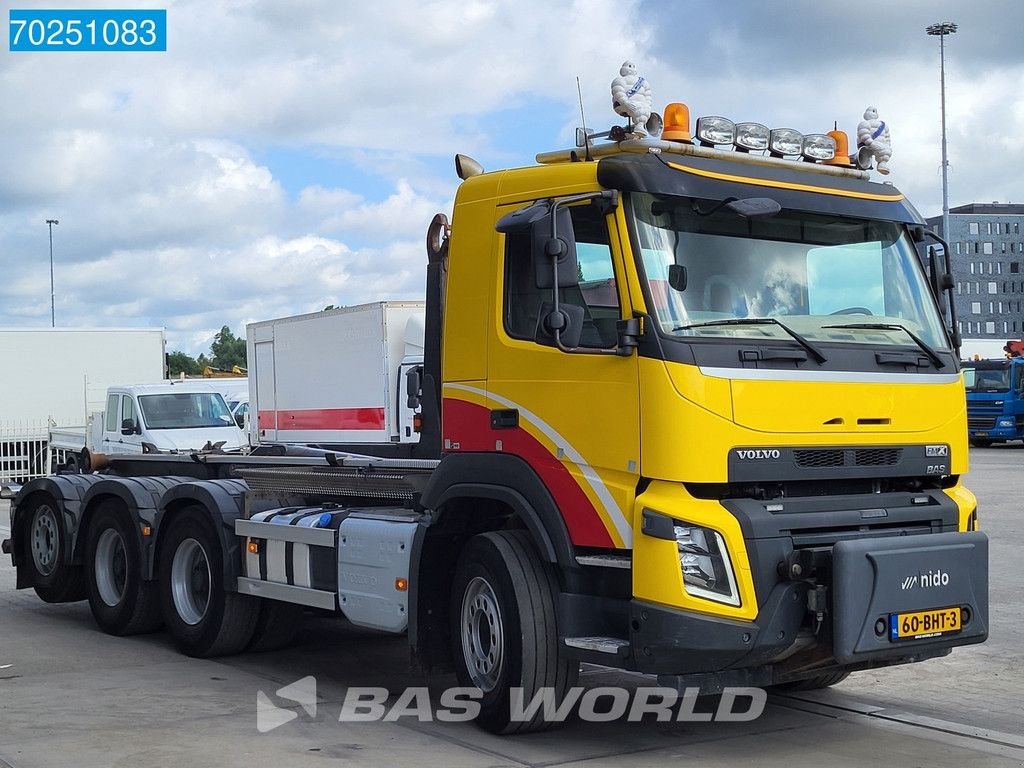 Abrollcontainer des Typs Volvo FMX 460 8X4 NL-Truck 25T AJK hook VEB+ Big-Axle Lift+Lenkachse E, Gebrauchtmaschine in Veghel (Bild 10)