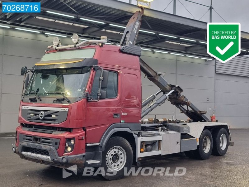 Abrollcontainer типа Volvo FMX 500 6X2 Retarder HIAB 20t Big-Axle Liftachse Euro 5, Gebrauchtmaschine в Veghel (Фотография 1)