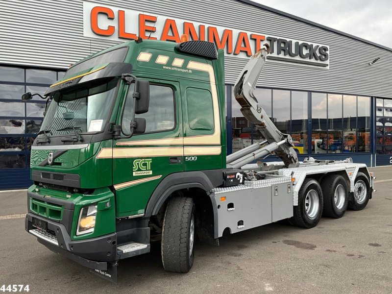 Abrollcontainer of the type Volvo FMX 500 8x4 Euro 6 Hiab 26 Ton haakarmsysteem, Gebrauchtmaschine in ANDELST (Picture 1)